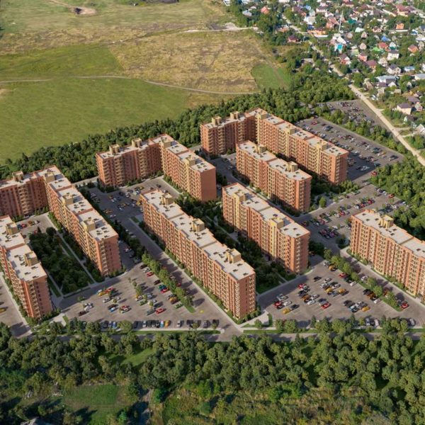 Проект и план застройки ЖК Sport village в Краснодаре